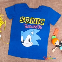 Sonic 5-6 Year Blue T Shirt